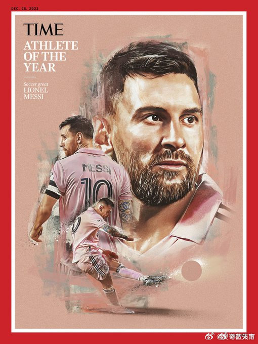 【梅西当选时代杂志年度最佳运动员】美国