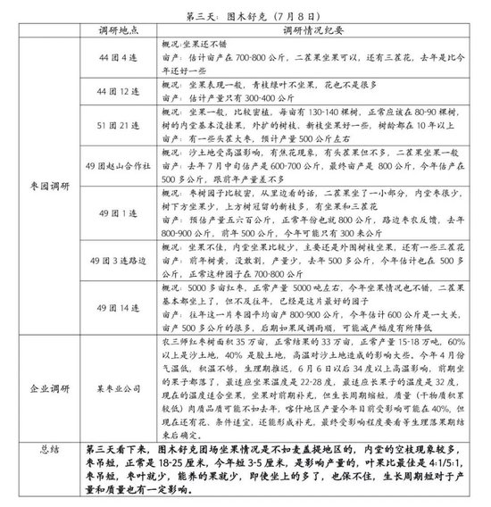 【调研报告】新疆红枣调研总结