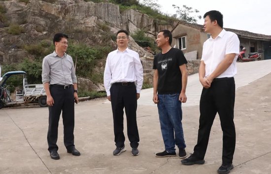 沈洪峰赴花桥镇调研乡村振兴工作