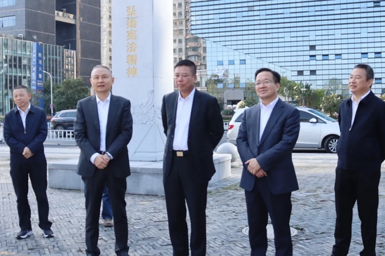 丽水市人大常委会主任李锋来鹿城考察