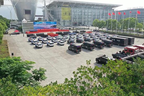 鹿城铁军 誓守平安 鹿城区启动夏季大巡防