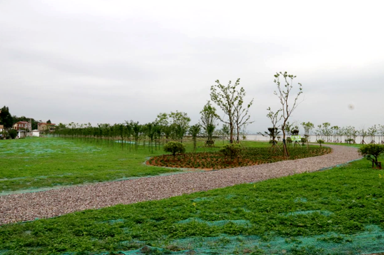 玉环市海山生态旅游岛入口门户区品质提升工程顺利完工