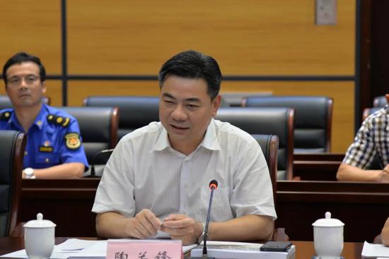 省交通运输厅副厅长蔡洪调研我市交通运输工作