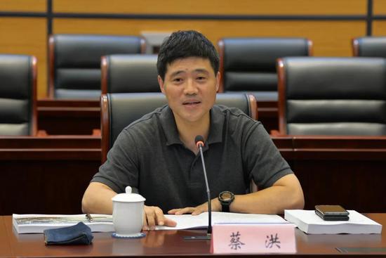 省交通运输厅副厅长蔡洪调研我市交通运输工作