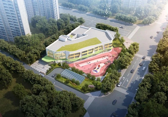 平湖城区又一所幼儿园开建