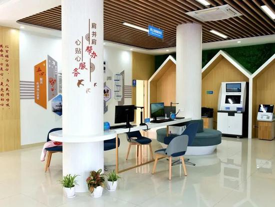 平湖这些办事中心"秒变"高大上