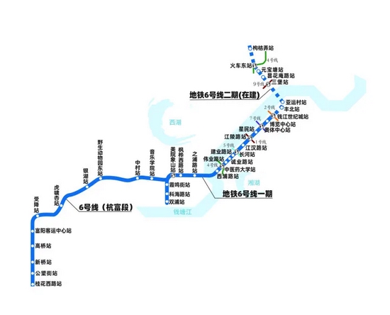 杭州东站地铁线路图图片