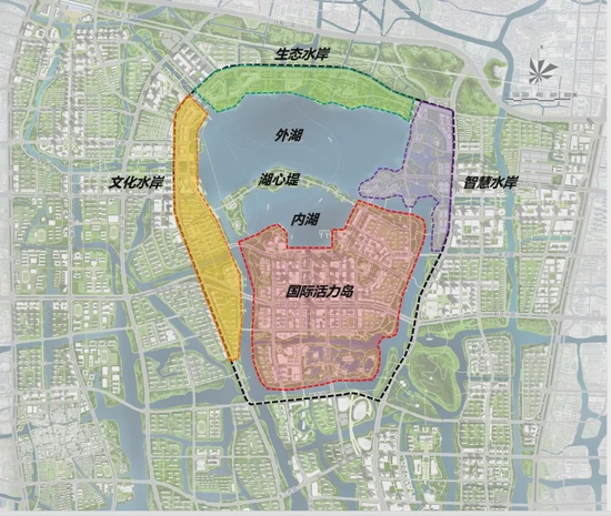 绍兴镜湖新区最新规划图片