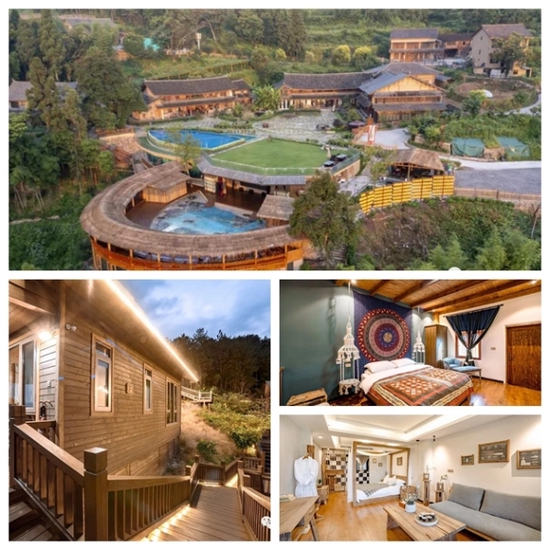 筱村公社做农家豆腐采高山果蔬过一天山居生活