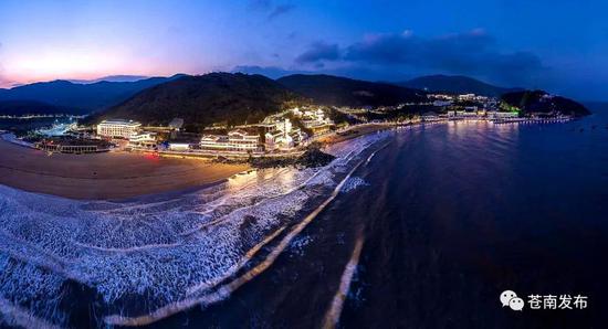 火树银花不夜天 渔寮景区亮了