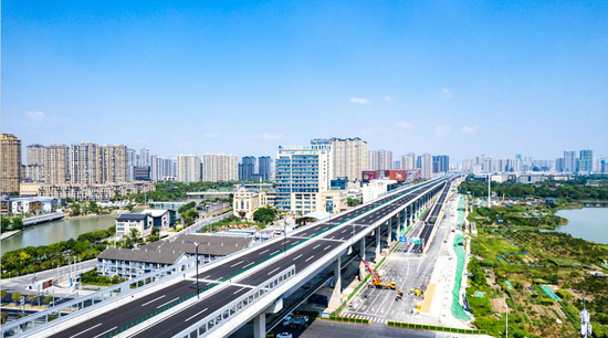 今天12点起温州这段快速路主线高架试通车啦