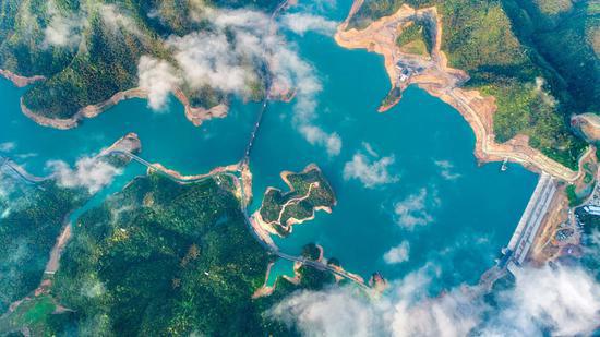 浙江省衢州市龙游县高坪桥水库水源保护区 龙游县委宣传部提供