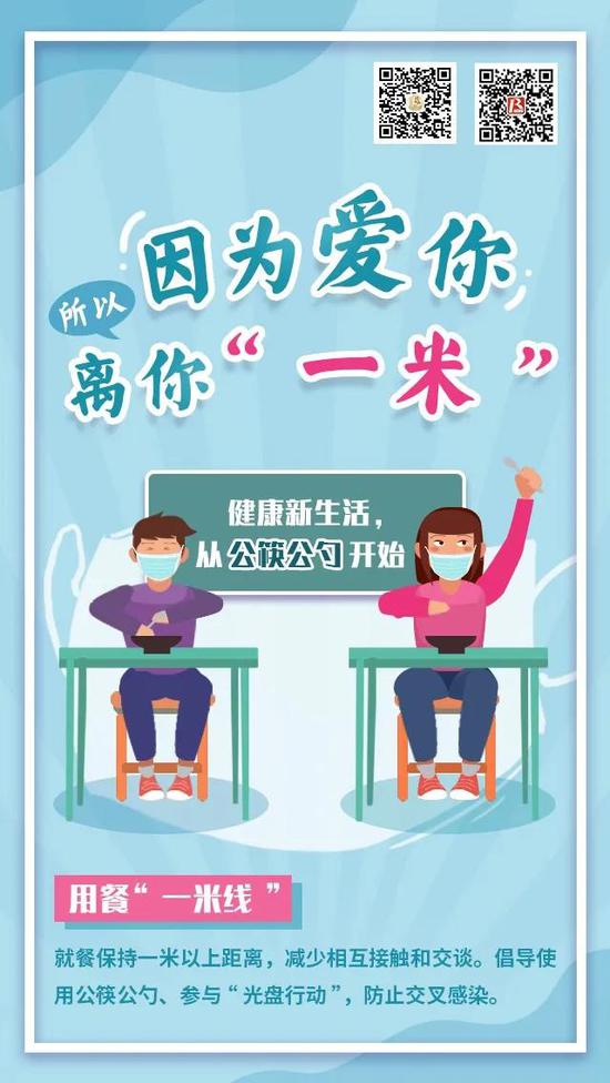 用"一米线"这条文明线来守护你我的健康和安全