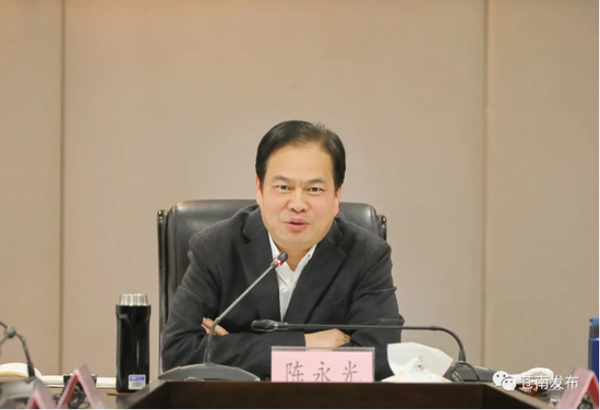 苍南县委书记陈永光调研工业产业发展