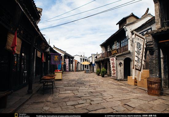 跟着旅游达人游横店 清凉一夏天