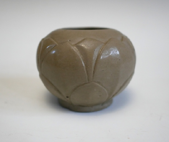 越窑青瓷莲花水盂 北宋