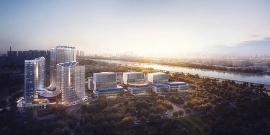 甬江软件产业园效果图。