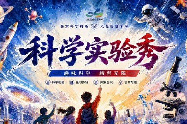 活动报名 | 科学奇迹登场！超燃趣味科学实验秀等你来解锁