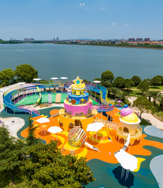 日前达蓬山星梦改造升级后正式对外开放乐园