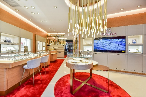 欧米茄杭州银泰旗舰店焕新揭幕