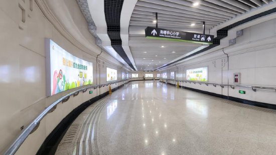 法院巷地下通道改造前