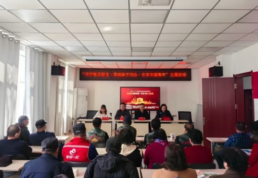 （图：中国人寿宁夏分公司老年群体消保宣传活动现场）