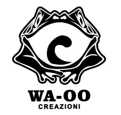 CREAZIONI旗下品牌WA-OO“潮蛙”标志