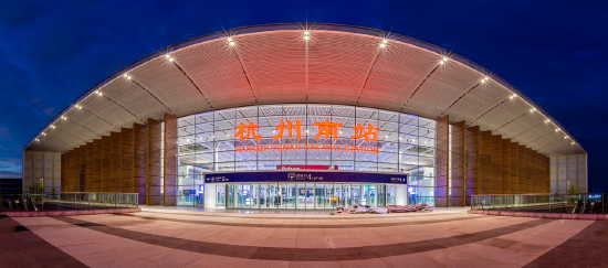 杭州南站图片火车站图片