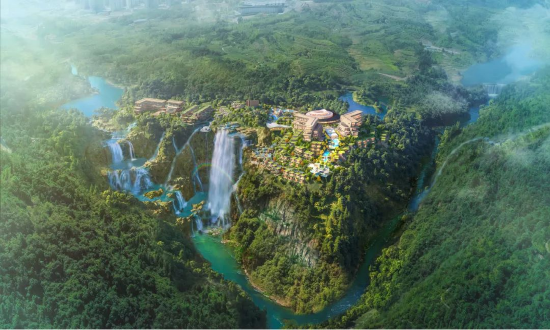 亿联华东大峡谷氡泉旅游度假区蝶乐堡冒险乐园开始试营业啦